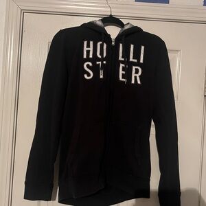 Hollister Black Zip-Up Jacket